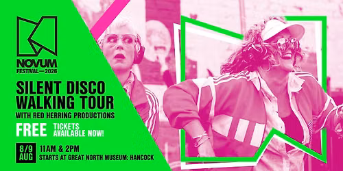Silent Disco Walking Tour with Red Herring Productions 
