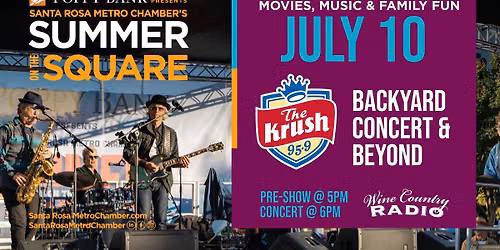 KRSH Backyard & Beyond Concert featuring Eric Lindell & the Westside Summer League