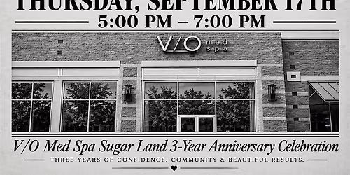 VIO Med Spa Sugar Land | 3-Year Anniversary Celebration