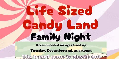 Life Sized Candy Land