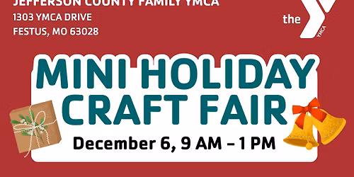 Mini Holiday Craft Fair at the Jefferson County YMCA \ud83c\udf32\ud83c\udf81 
