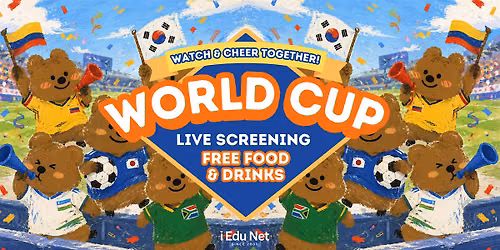 [FREE Food & Drinks] World Cup Live Screening