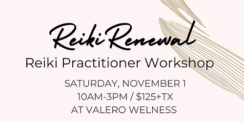Reiki Renewal Practitioner Workshop