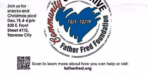 Father Fred & Keller Williams Coat Drive