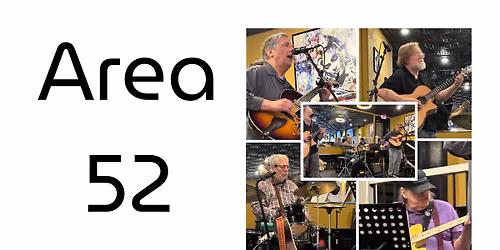 AREA 52 1st time at CHECK'S CAFE in Germantown SAT., June 13