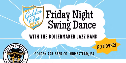 Friday Night Swing Dance with The Boilermaker Jazz Band