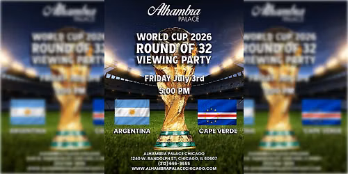 Argentina vs. Cape Verde World Cup Watch Party