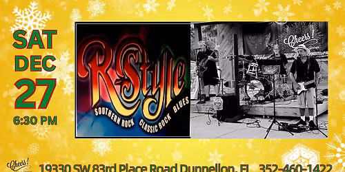 R-Style - Live at Cheers!