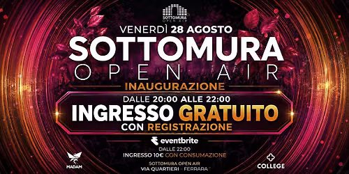 INAUGURAZIONE SOTTOMURA OPEN AIR FESTIVAL