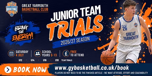 Junior Team Trials 2026\/27