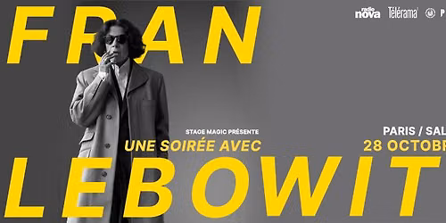 Paris, France An Evening with Fran Lebowitz 