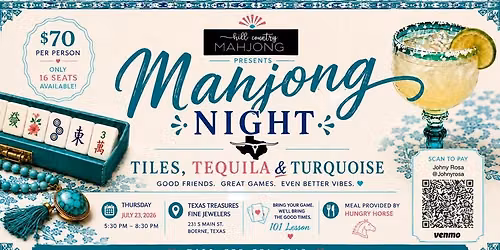 Mahjong Night: Tiles, Tequila & Turquoise