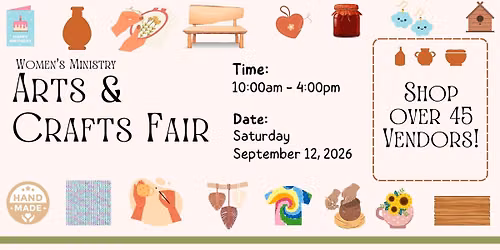 Women's Ministry Arts & Crafts Fair