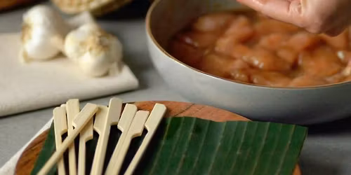 Malaysian Chicken Satay Culinary Class