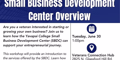 Small Business Development Center Overview
