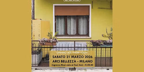 BOLOGNA VIOLENTA | Milano, Arci Bellezza + Opening Act: Tinder Youth