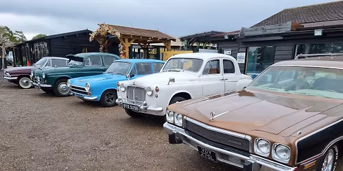 Pre 1990 Classics and interesting cars at the Cosy Cup Cafe Billericay CM12 9SB