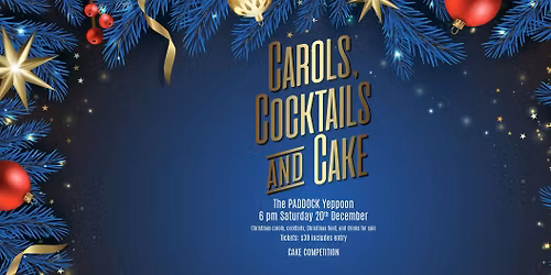 Carols, Cocktails & Cake