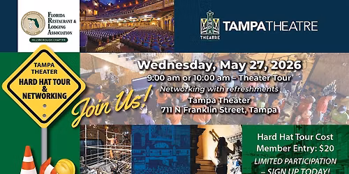 Tampa Theater Hard Hat Tour
