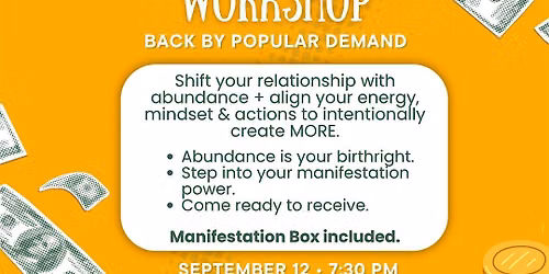 Millionaire Money Manifestation Workshop