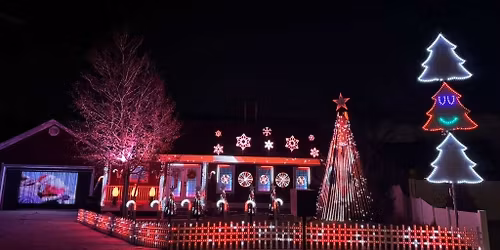 Christmas Light Show, hosted by Larson Family Lights