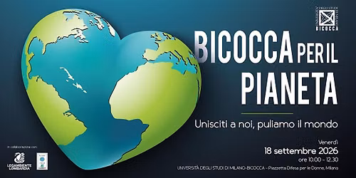 Puliamo il Mondo con Universit\u00e0 Milano-Bicocca