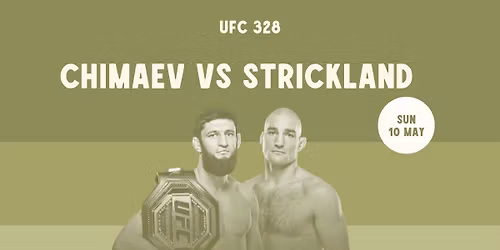 UFC 328: Chimaev vs Strickland | Live and Loud at Lone Pine!