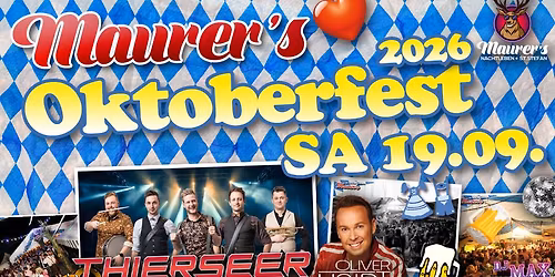 Maurer's Oktoberfest 2026