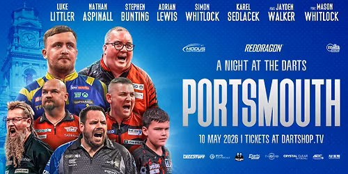 A night at the darts - Portsmouth May 2026 