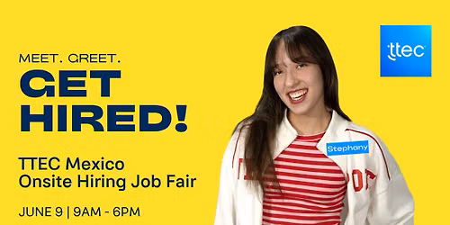 TTEC Mexico On-Site Hiring Job Fair