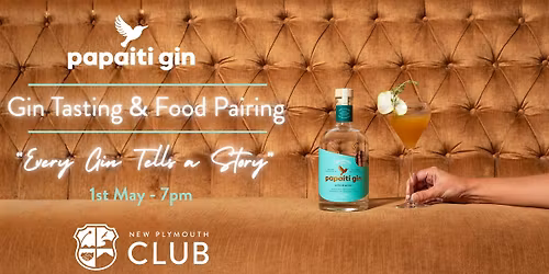 Papaiti Gin Tasting & Food Pairing