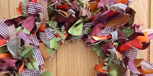 Autumn Ribbon Wreath Workshop