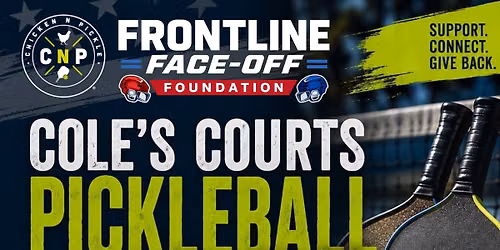 Cole\u2019s Courts Pickleball Tournament Benefiting Frontline Face-Off Foundation