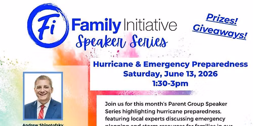 Speaker Series: Hurricane & Emergency Preparedness
