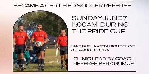 New US SOCCER Referee Clinic 