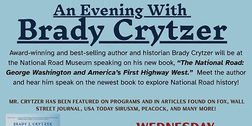 FREE PROGRAM: An Evening with Brady Crytzer