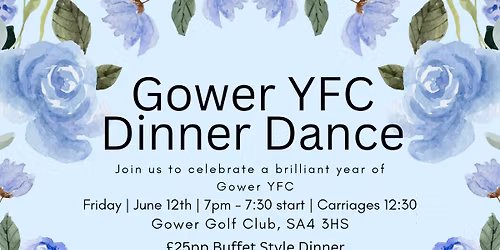 Gower YFC Dinner Dance 