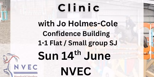 Confidence Clinics with Jo Holmes-Cole
