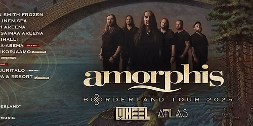TuskaLive: Amorphis + Supports: Wheel & Atlas, 30.12.2025, Kulttuuritalo, Helsinki