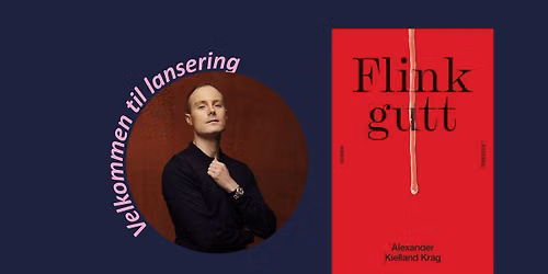 Lansering av Flink gutt med Alexander Kielland Krag