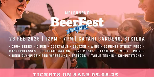 Melbourne BeerFest 2026