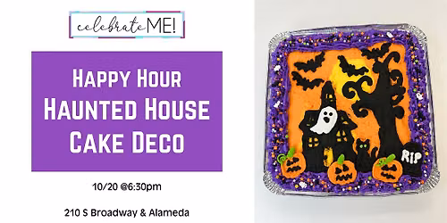 Haunted House Cake Decorating