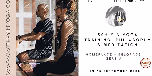 YIN YOGA TRAINING -50H - PHILOSOPHY & MEDITATION 