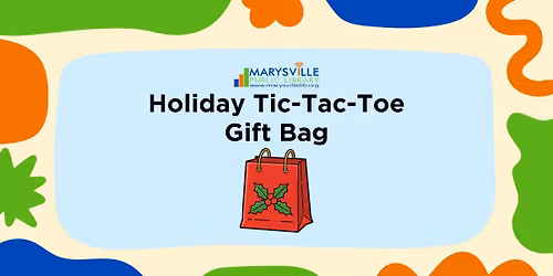 Holiday Tic-Tac-Toe Gift Bag