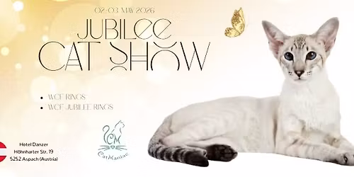 WCF Jubilee Cat Show Austria May 2026