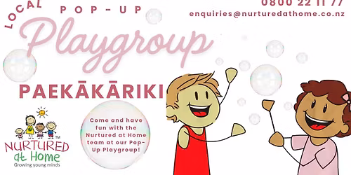 Paek\u0101k\u0101riki Pop-up Playgroup