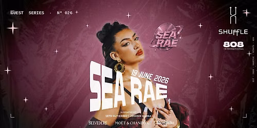 DJ SEA RAE @ SHUFFLE HK | 19 JUNE 2026