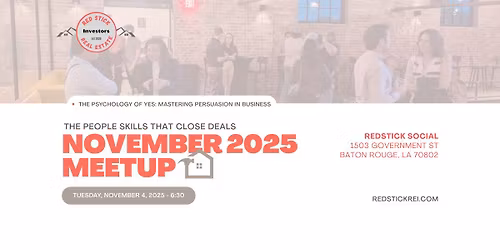 November 2025 Meeting - Sales & Persuasion