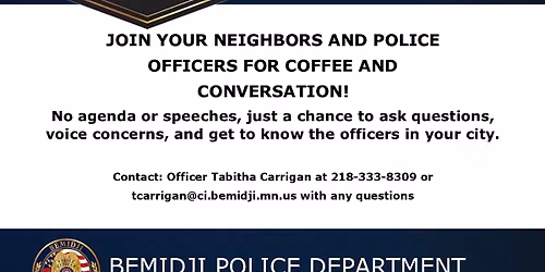 Coffee with a Cop at Lueken's Village Food South