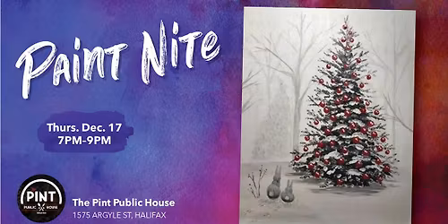 Paint Nite - Did Somebunny Say Christmas?